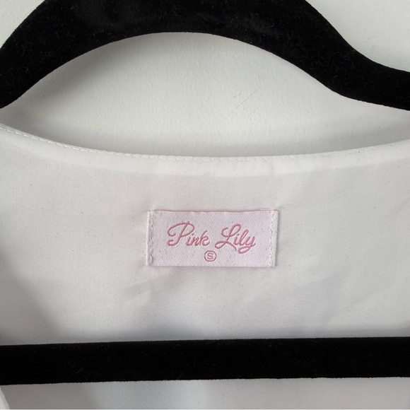 ✨ Pink Lily Long Sleeve Bodysuit | Size Small | Soft Pastel | NWT ✨ - Picture 7 of 7